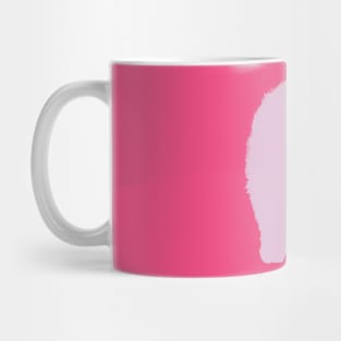 Pink Fluffy Dog Mug